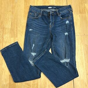 Old Navy Power Straight Jeans - Dark Wash